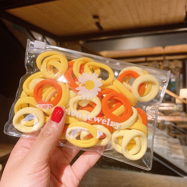 Yoyo Ikat Rambut Elastis 100PCS Anak & Dewasa Wanita Kuncir Rambut SImple Gaya Korea / Ikat Rambut