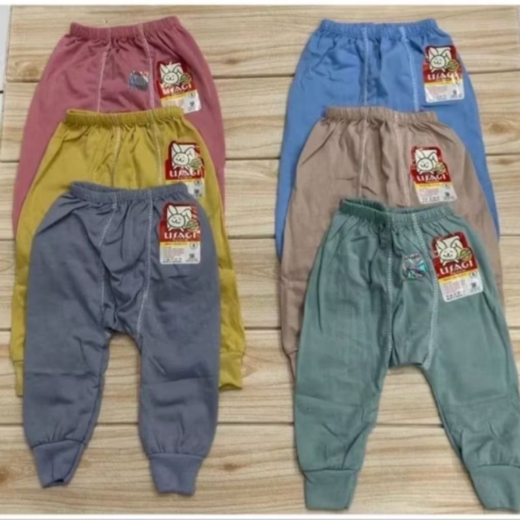 Celana panjang USAGI polos warna