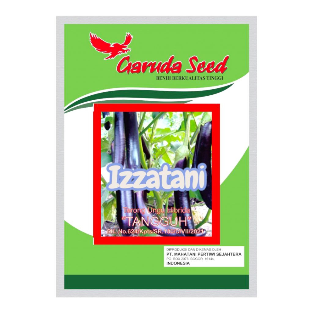 Benih Terong Ungu Hibrida Tangguh 5Gram Benih Terong Ungu Panjang Bibit Terong Benih Terong