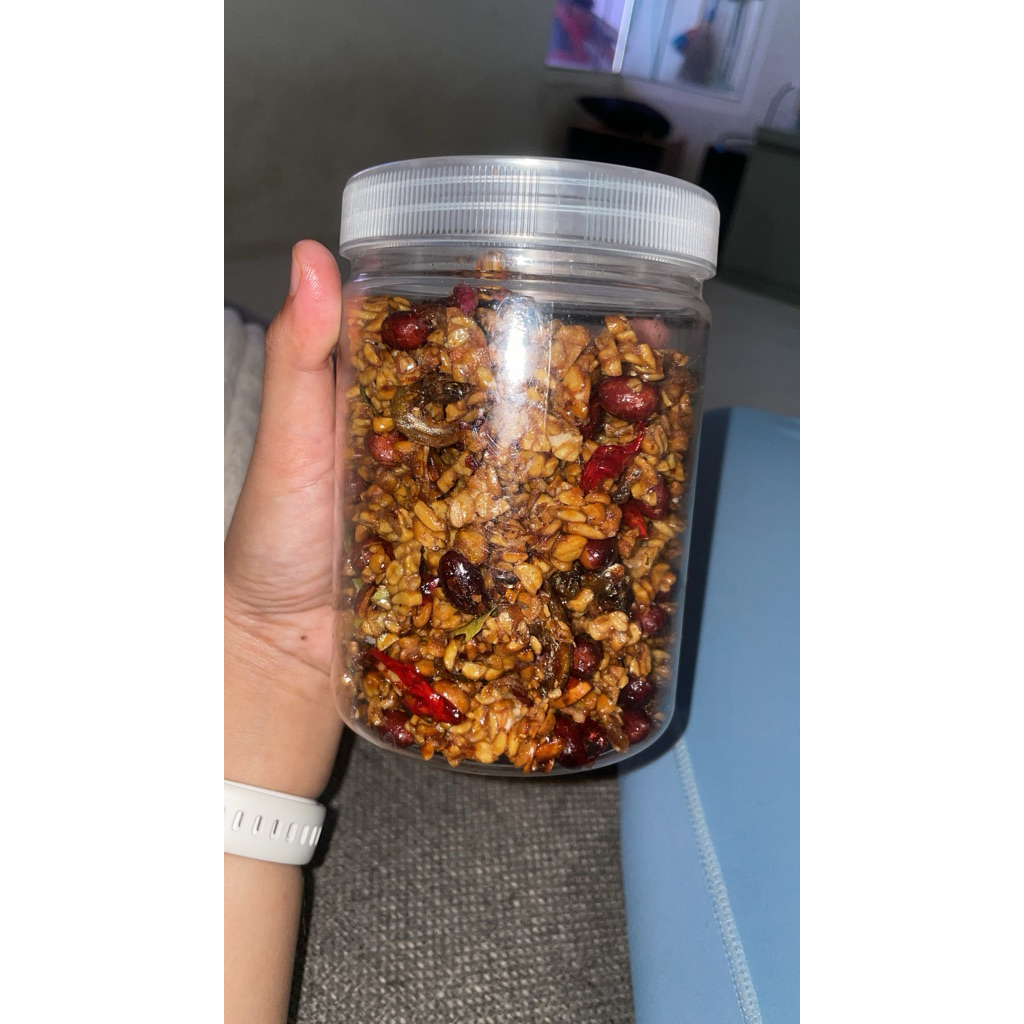 kering tempe kacang teri