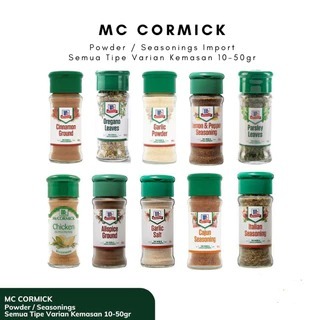 

[oddsolshop] pekanbaru/MC Cormick Bumbu Masak Daun Basil / Parsley / Nutmeg Ground / Cumin