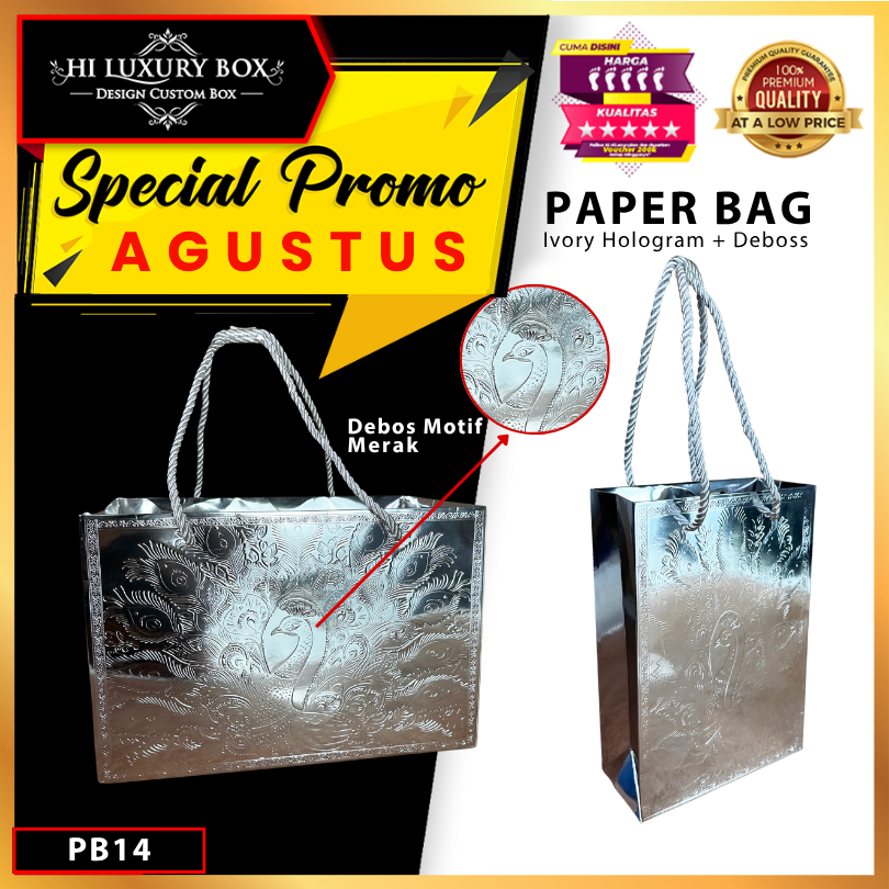 

Paper Bag Hadiah Jumbo / Premium Gift Bag / Tas Kado Jinjing /PB14