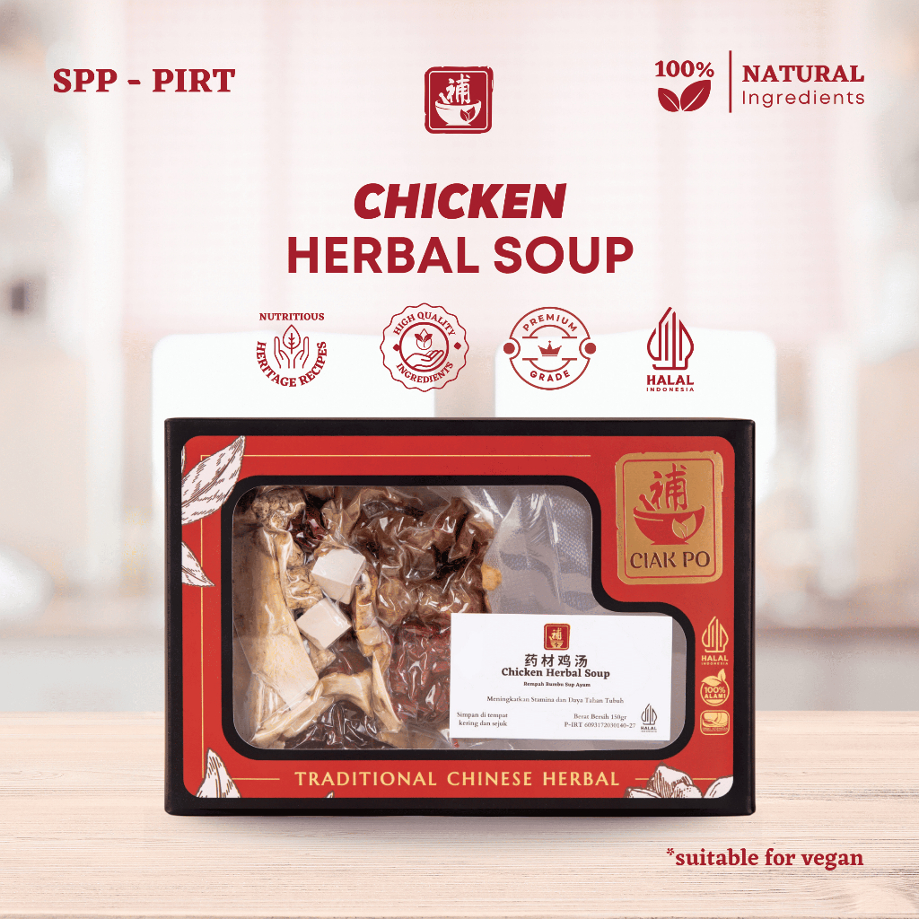 [oddsolshop] pekanbaru/Ciakpo Chicken Herbal Soup / Sup Tradisional
