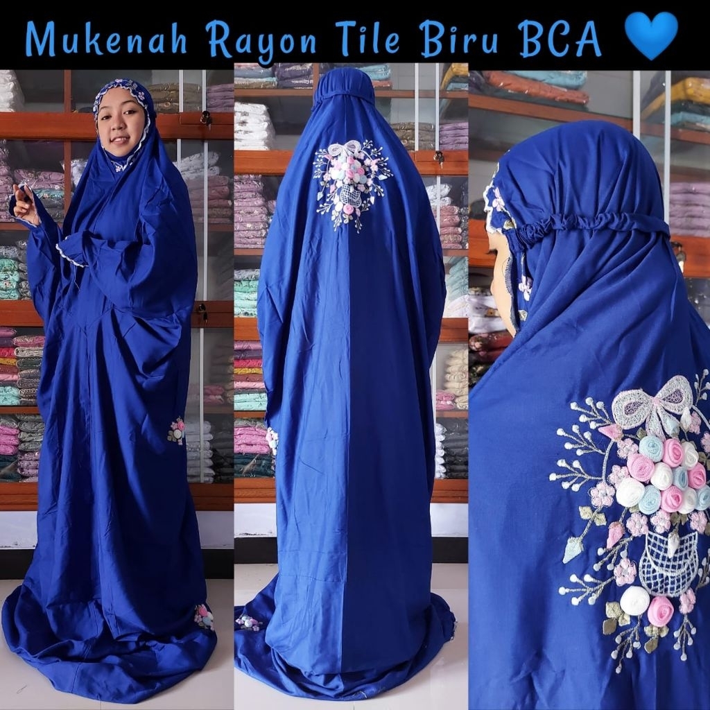 Mukenah Rayon Tile By Al adawiyah Collection