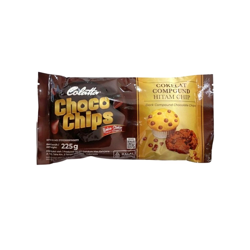 

Colatta Choco Chips 225gr – Chocochip Kerucut