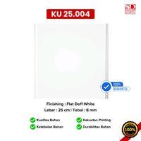 Plafon PVC Shunda KU 25.004 DOFF Interior Rumah - Tebal 8mm, Lebar 25cm, Panjang 4 Meter