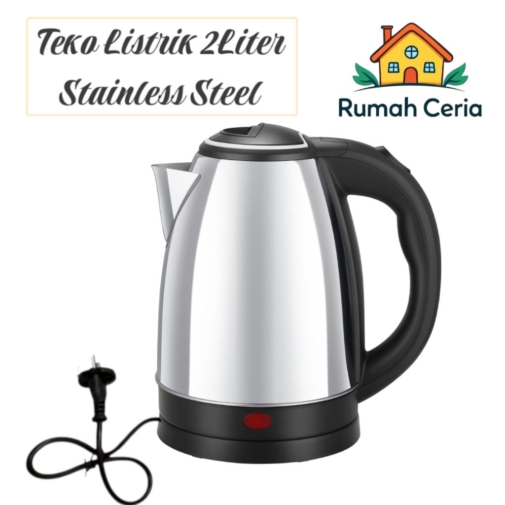 RC Teko Listrik Pemanas Air Panas 2 Liter