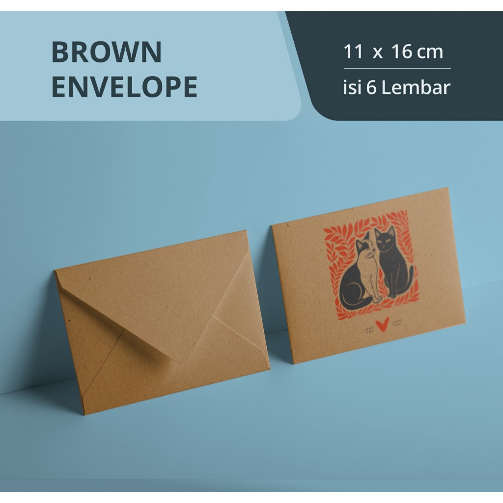 

[ISI 6] Amplop Uang Kertas Love Cat / Money Envelope / Angpao / amplop unik Undangan Hadiah Ucapan Selamat Kondangan Amplop Salamah Amplop Menabung Amplop Estetik Amplop valentine kasih sayang pasangan