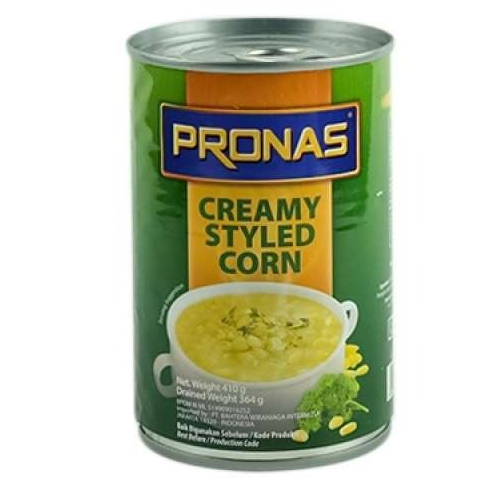 

[oddsolshop] pekanbaru/Pronas Creamy Styled Corn 410GR
