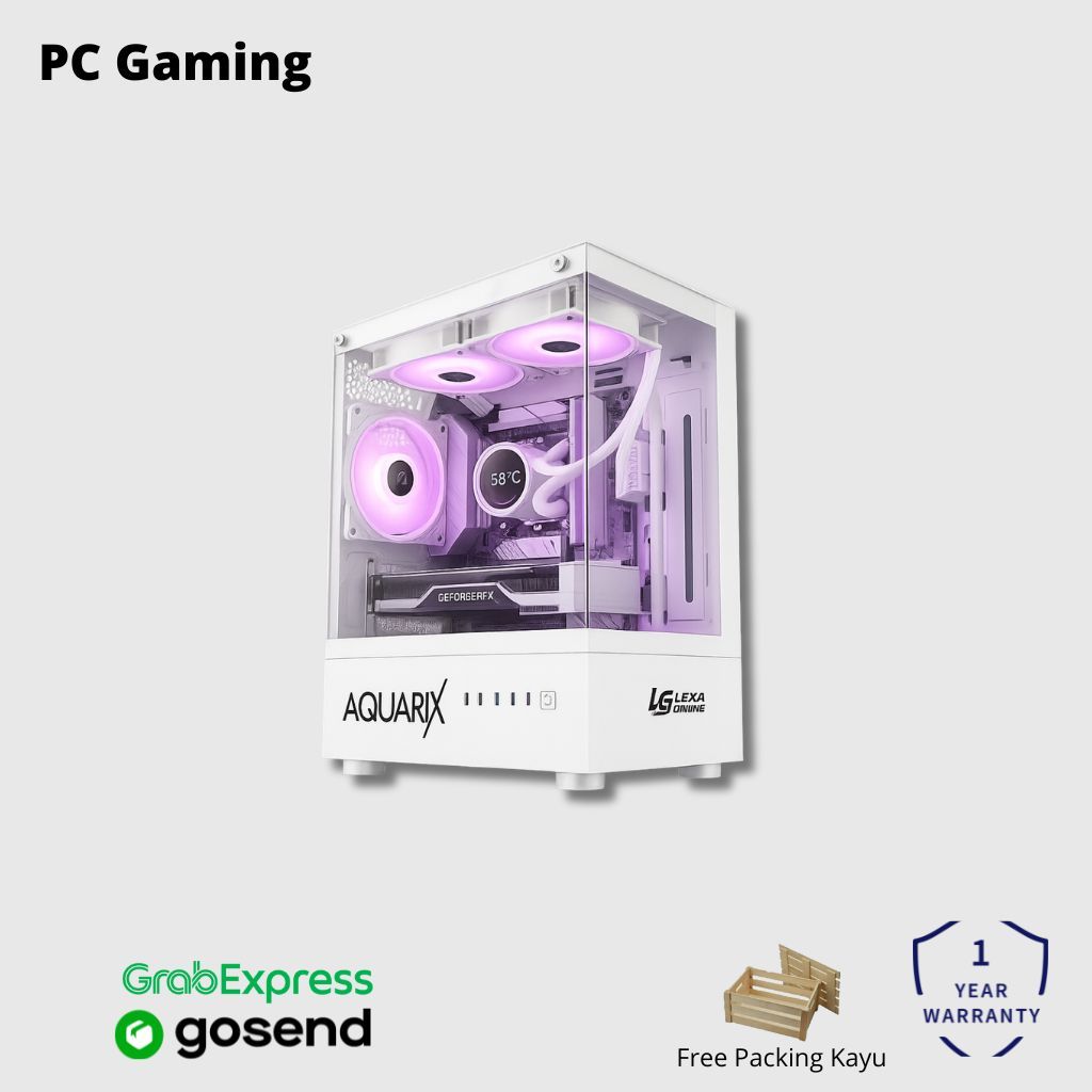 PC Gaming Ryzen 5 5600GT RAM 64GB SSD 1 TERA HDD 500GB