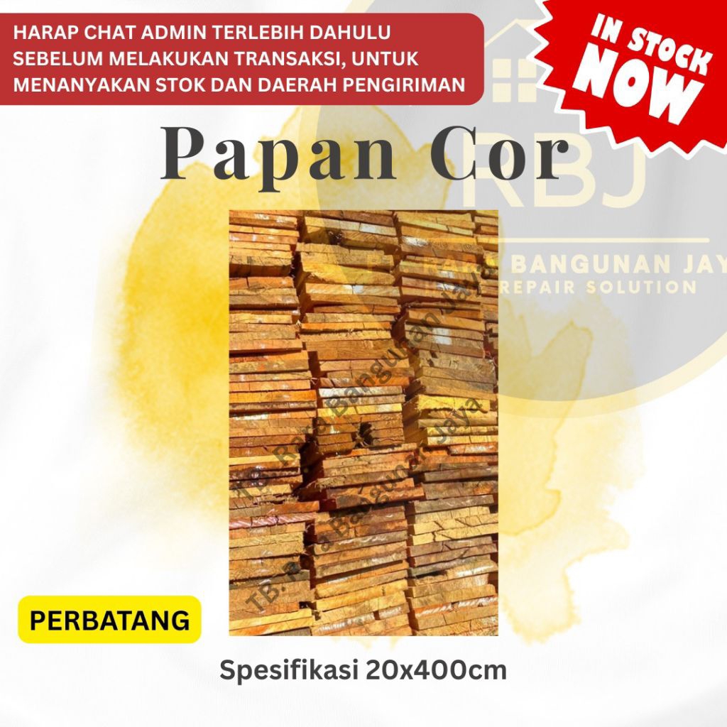 PAPAN COR (PERBATANG)