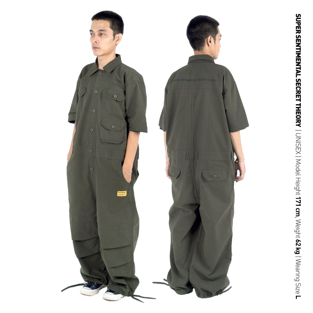 SSST Coverall  3.0 Shortsleeve Jumpsuit Olive