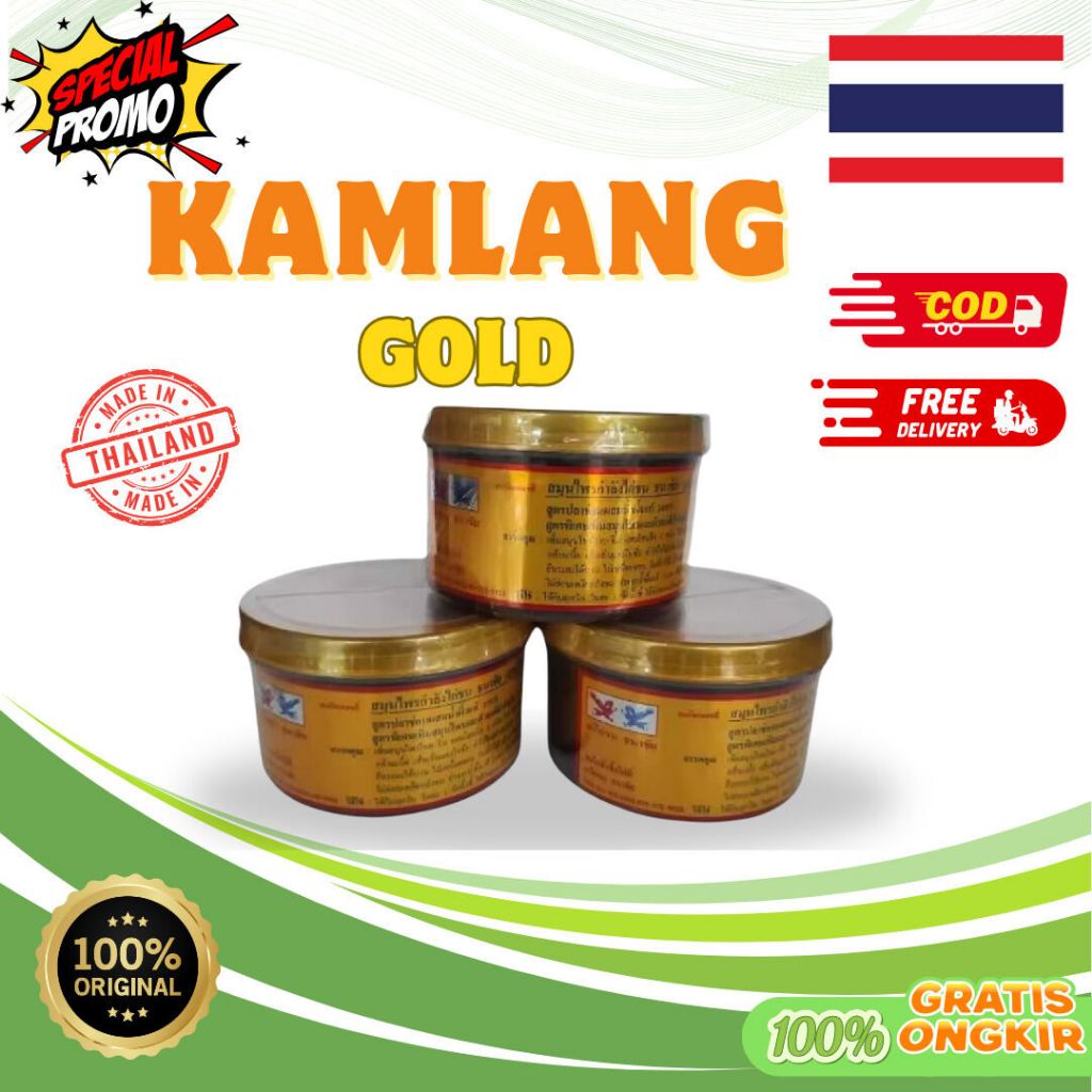 Kamlang basah GOLD Original THAILAND jamu ayam - 029