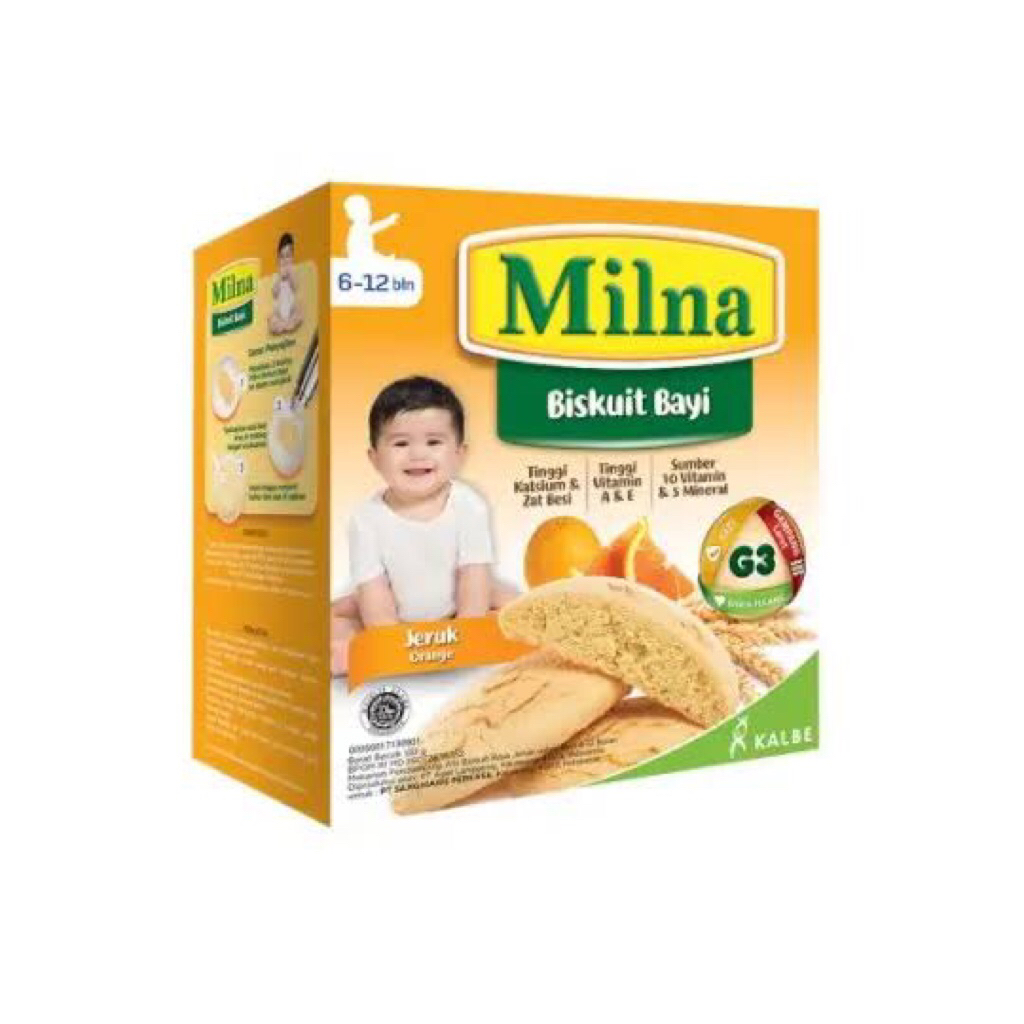 milna biskuit beras merah 6+