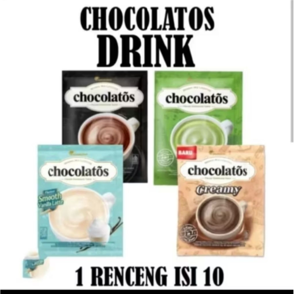 

CHOCOLATOS DRINK 1RENCENG ISI 10 SACHET