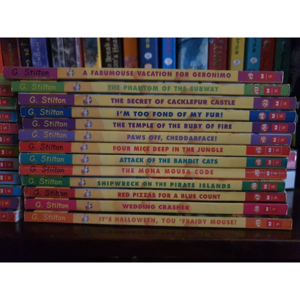 Geronimo Stilton Children's English Books Set JUAL CEPET