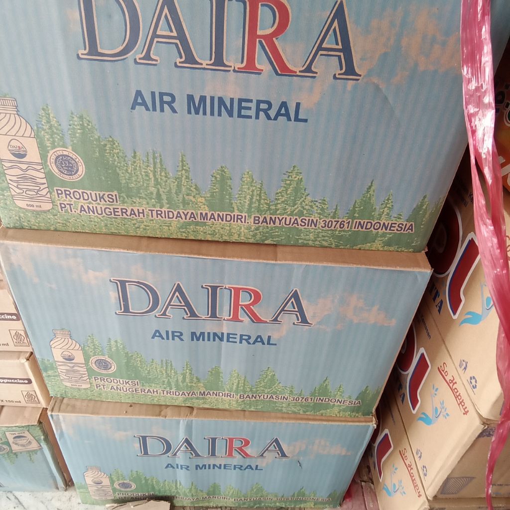 

Minuman Daira 24 X 600ML