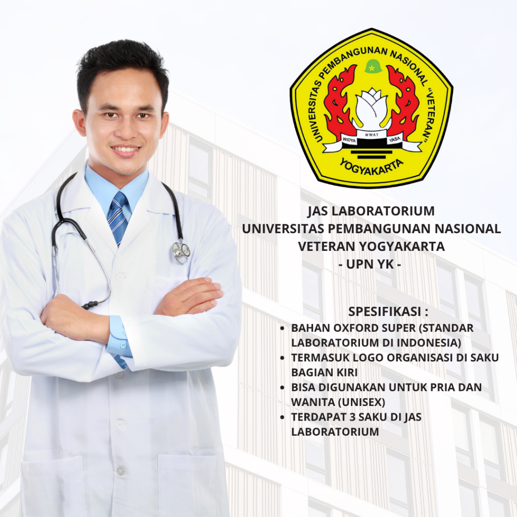 Jas Laboratorium UPN Universitas Pembangunan Nasional Veteran Yogyakarta Bahan Oxford Super
