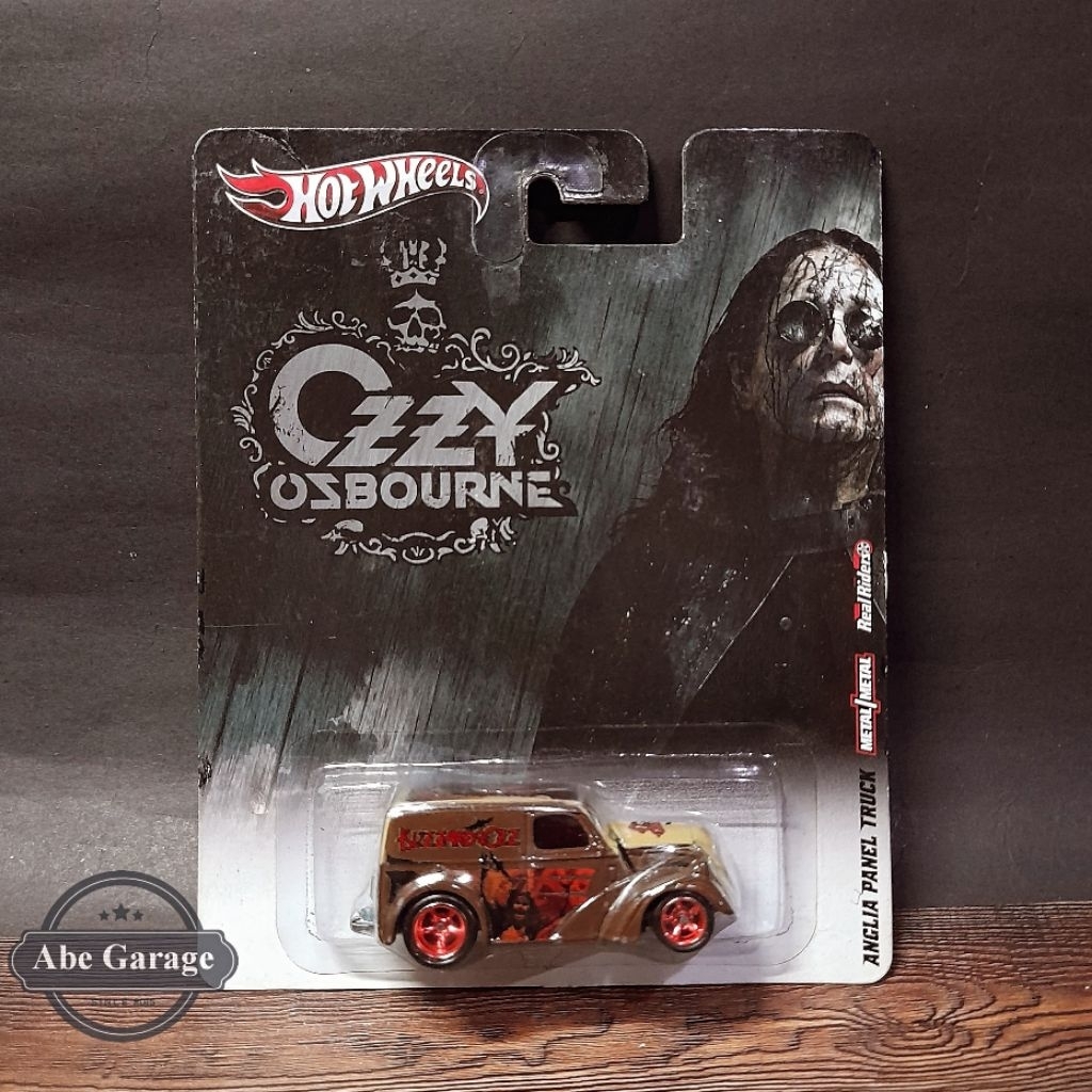 Hot Wheels Music Ozzy Osbourne Anglia Panel Truck