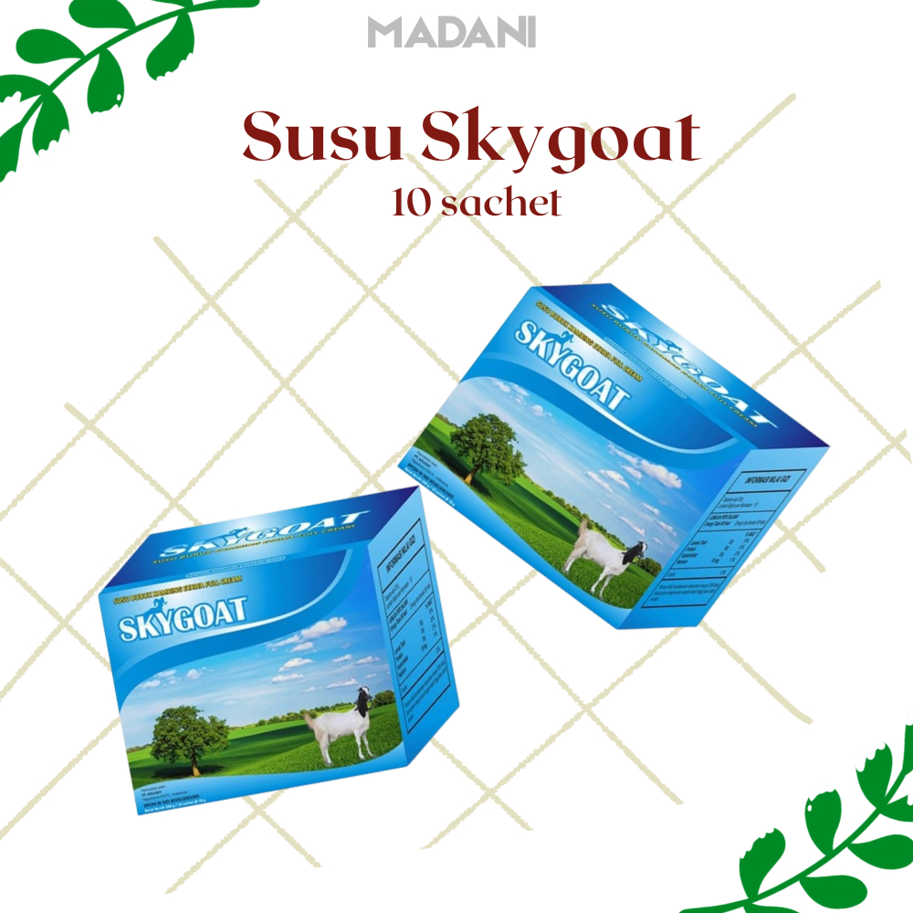 

SKYGOAT/SKY GOAT SUSU KAMBING ETAWA BUBUK FULL CREAM
