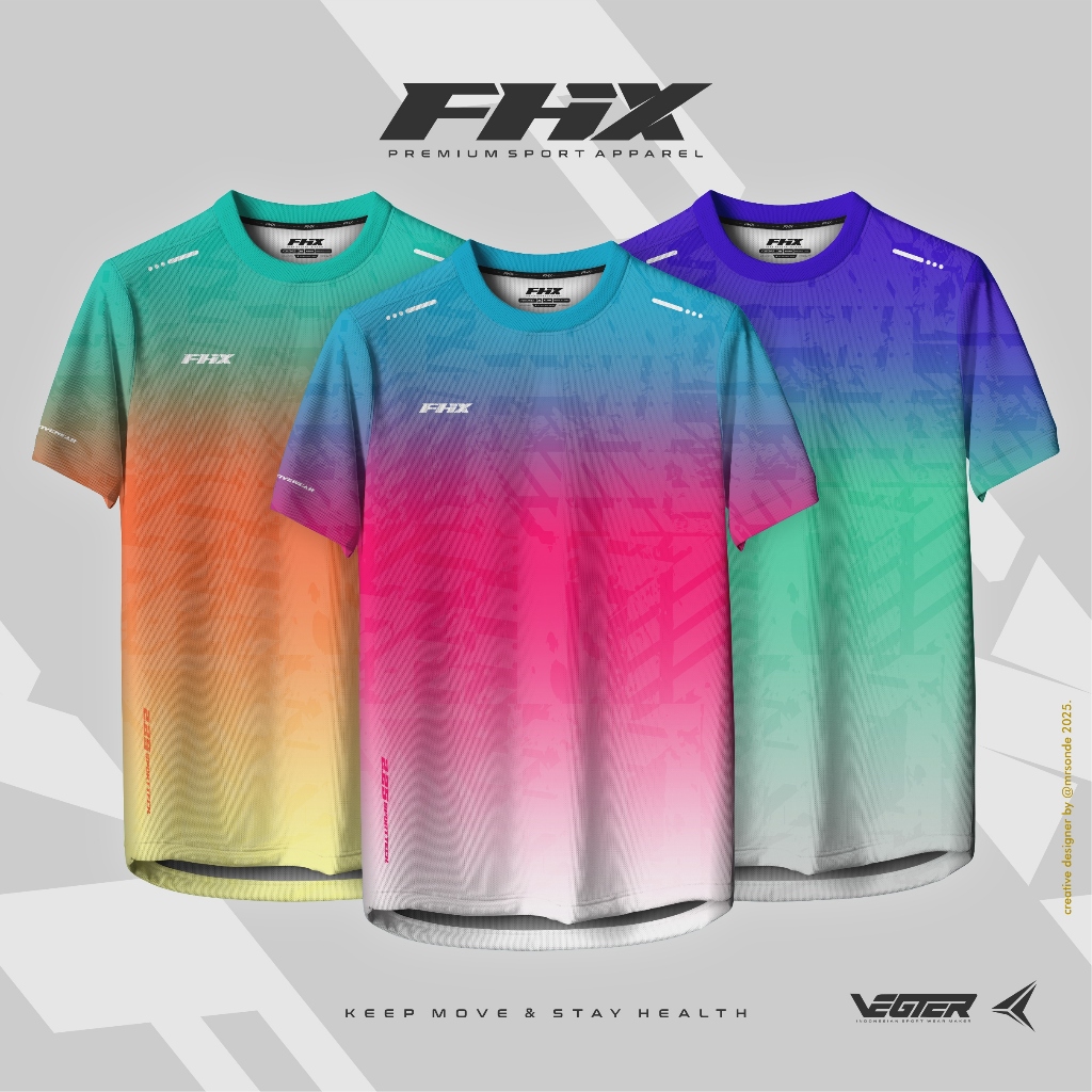 Jersey Running CUSTOM FHIX ORIGINAL | Jersey Custom | CATALOG L | FHIX X 4ANGLER