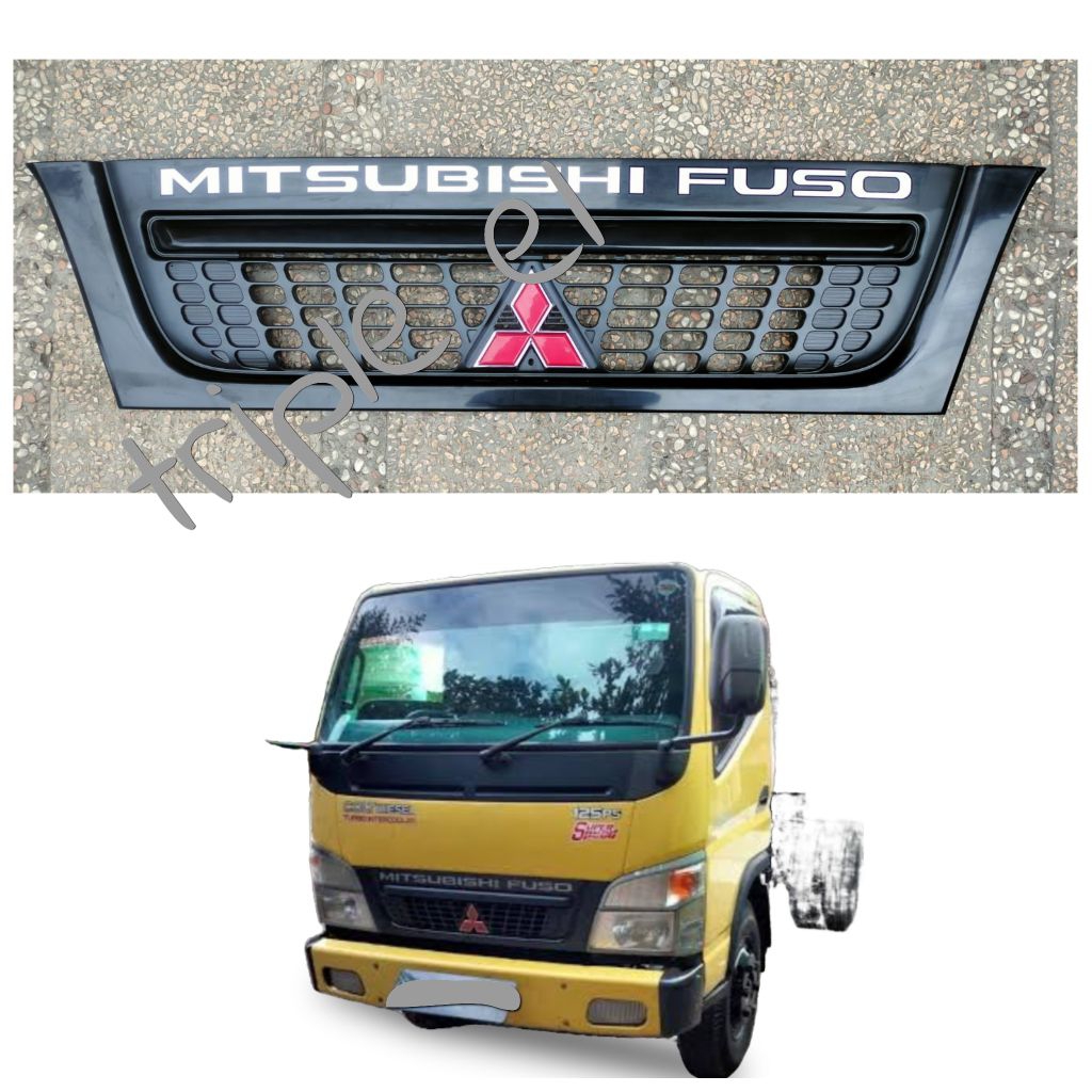 GRILL GRIL RAM DEPAN FRONT MITSUBISHI COLT DIESEL CANTER INTERCOOLER PS110 PS125 110 125 PS HITAM