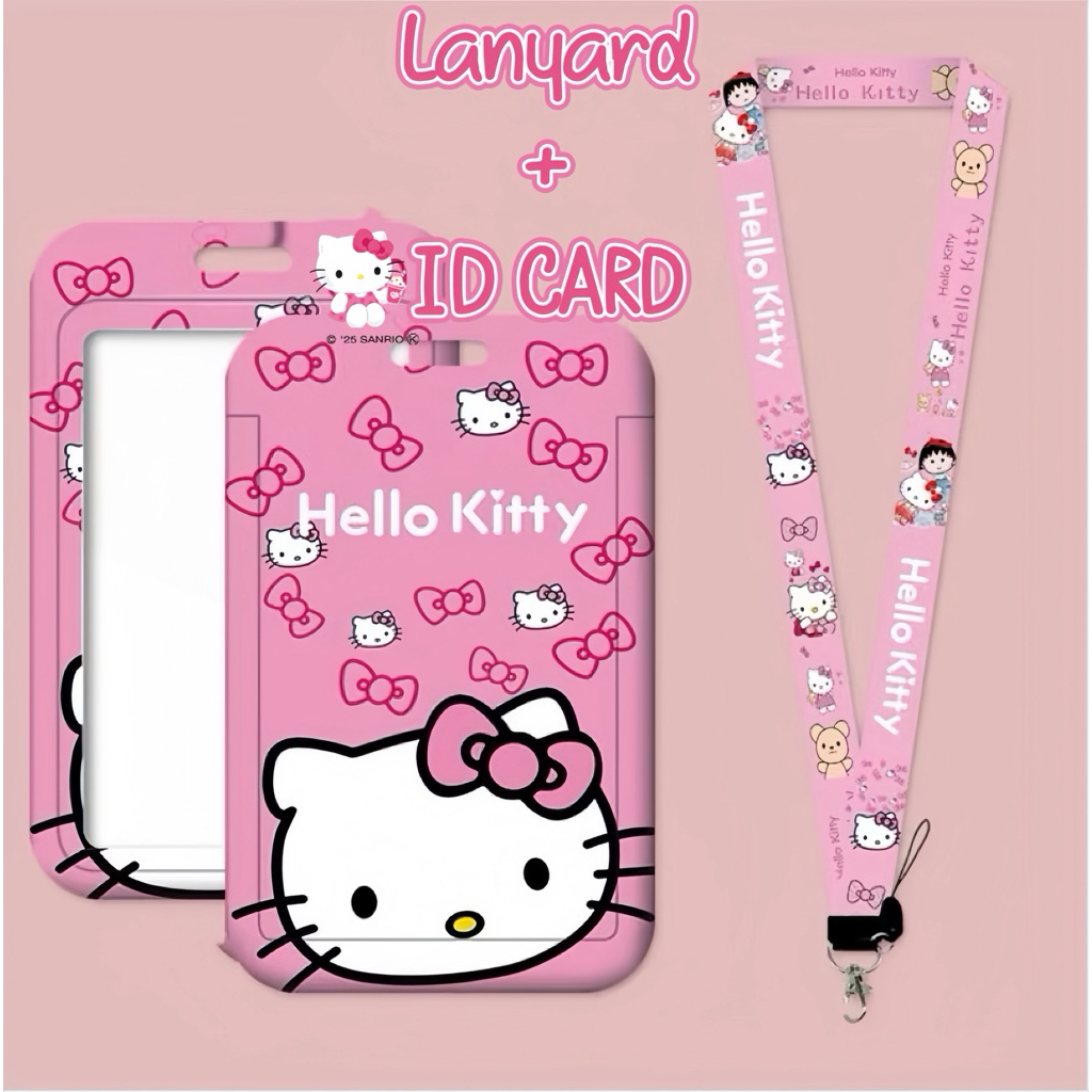 

TALI GANTUNGAN KARTUN + CARD HOLDER / NAME TAG ID CARD / ID CARD KARAKTER NAME TAG LANYARD ID CARD