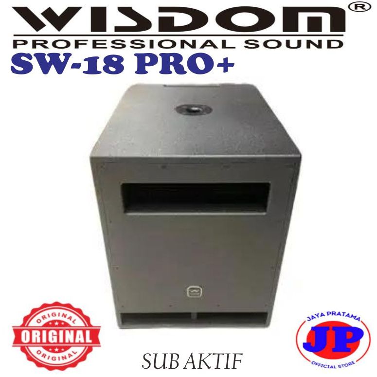Wisdom SW18PRO+ Subwoofer Aktif 18 Inch Original SW-18 Pro+