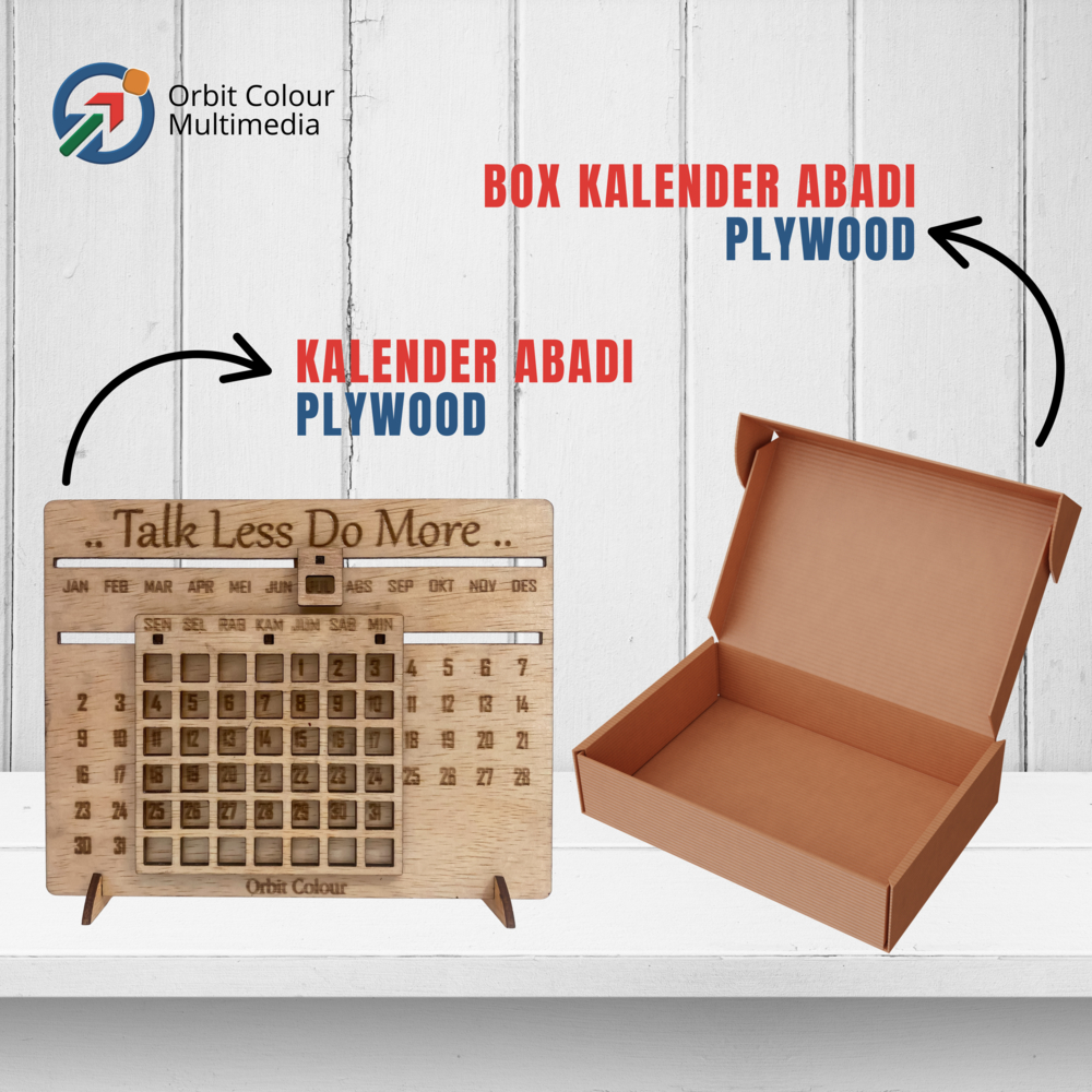 

Orbit Colour Multimedia - Kalender Abadi Polywood - Kalender - Kalender Abadi