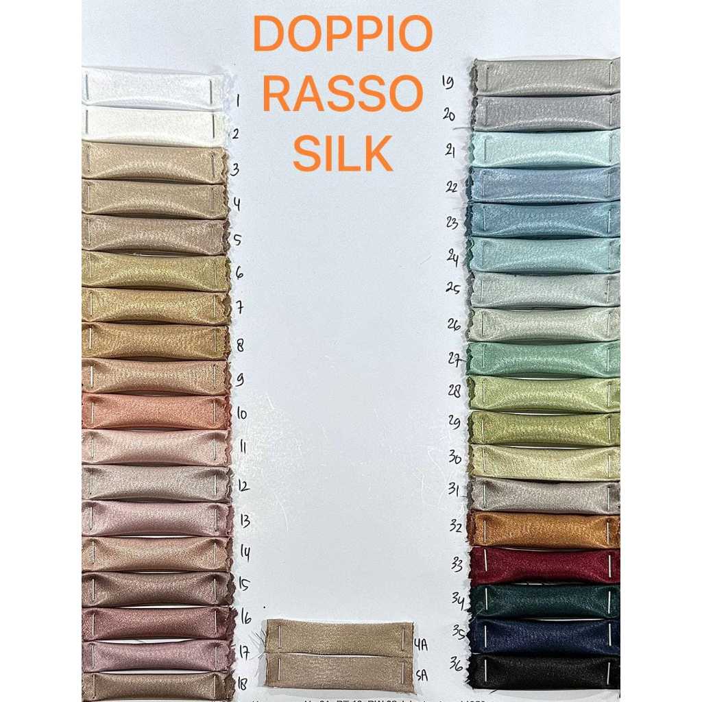 Kakania Textile 1 Roll Kain DOPPIO RASSO SILK