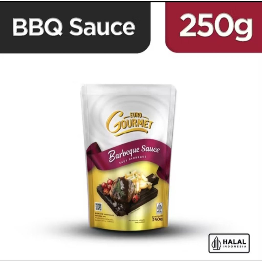 

MAMAYO EURO GOURMET SAUCE BBQ KEMASAN 250GR