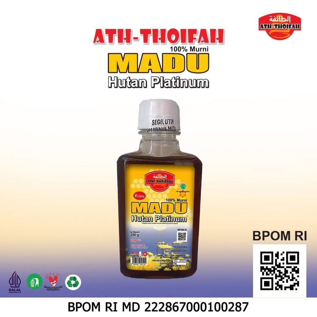 

Ath-Thoifah Madu Hutan Platinum Riau 250g