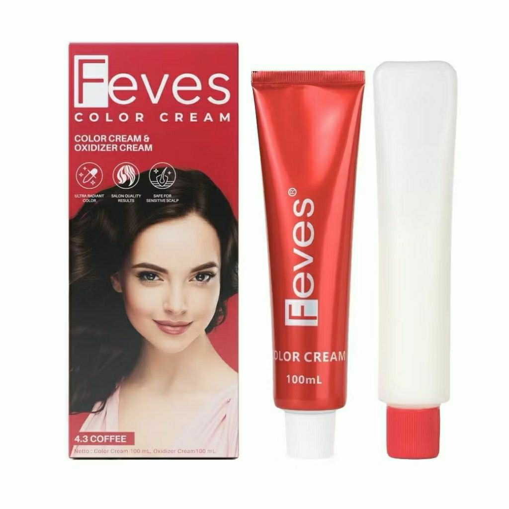Feves Colour Cream | Feves Semir Rambut