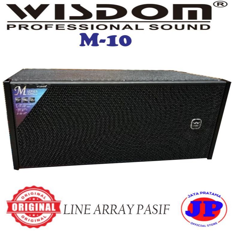 Wisdom M10 Speaker 10" Speaker Line Array Pasif M-10 Wisdom