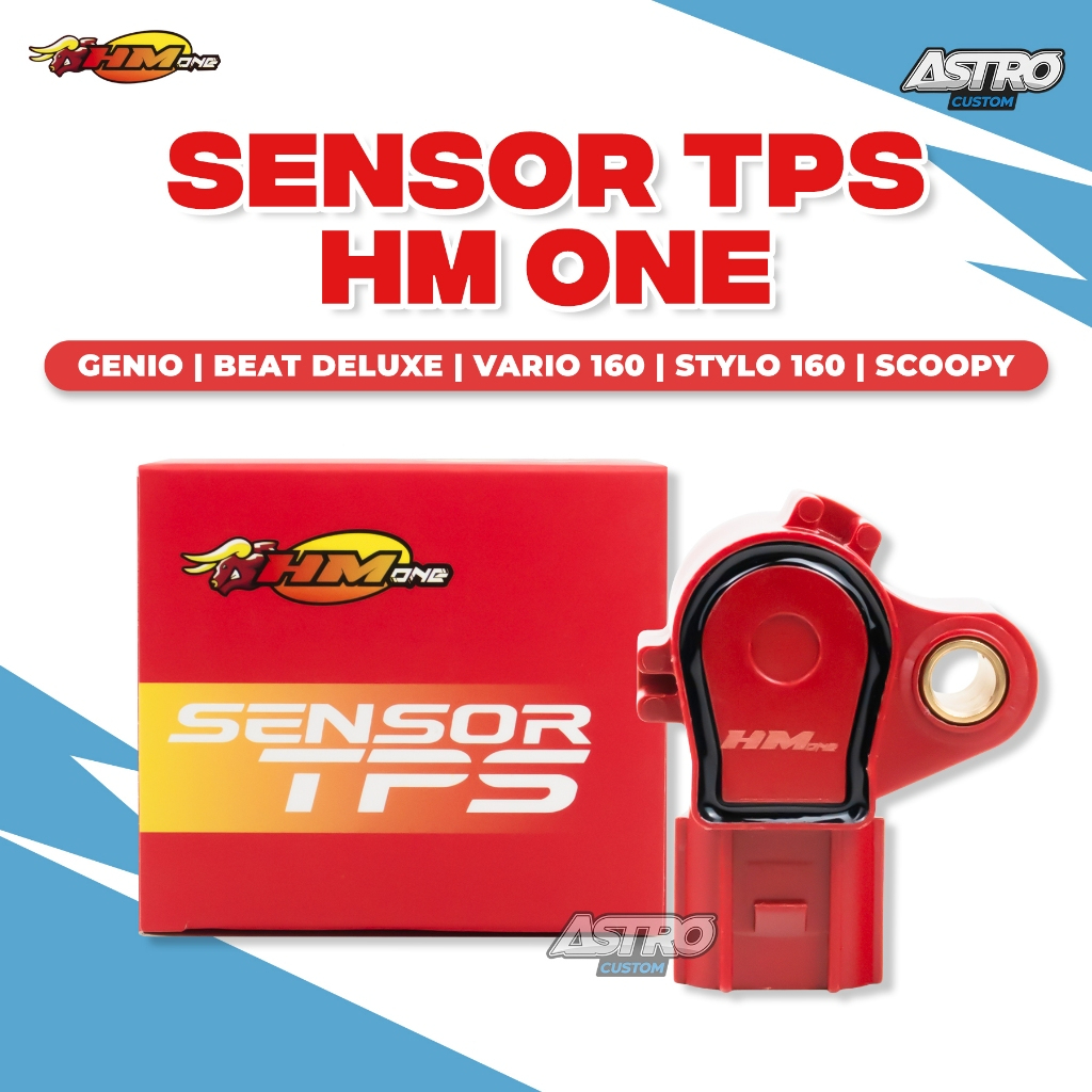 HM ONE Sensor TPS Genio Beat Street Deluxe Scoopy New Vario 160 Stylo Original Racing