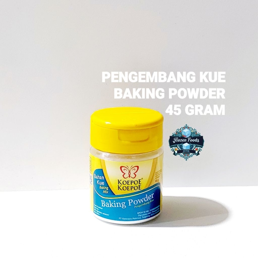 

PENGEMBANG KUE / BAKING POWDER KOEPOE KOEPOE 45 GRAM
