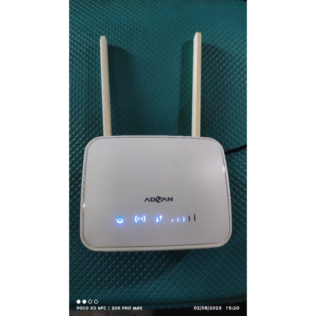 Advan Router Modem CPE20 Bekas Normal All Operator 4g