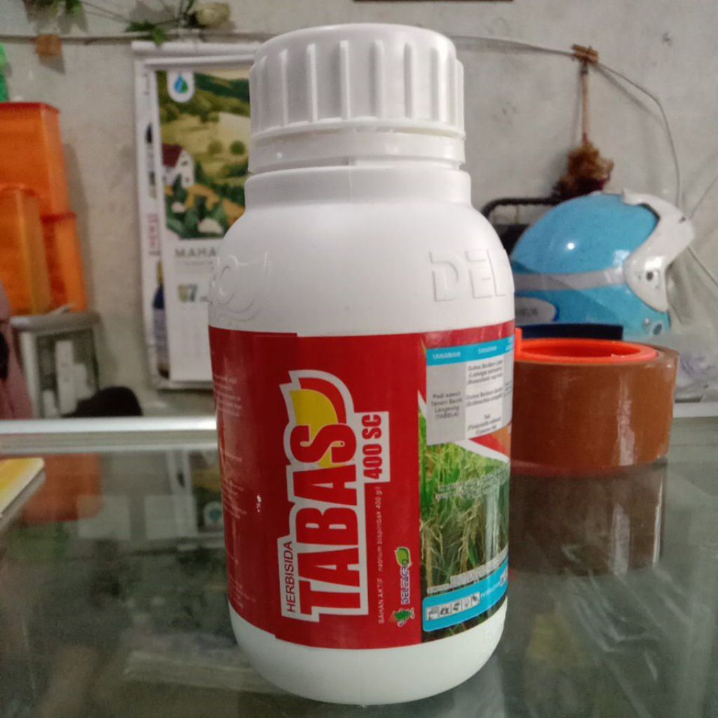 Racun rumput dalam padi, herbisida untuk padi, Tabas 400SC 200ML 100% original