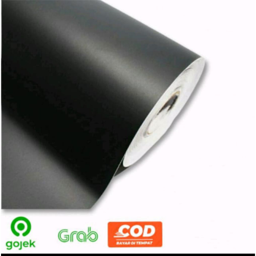 Skotlet stiker motor hitam doff maxdecal