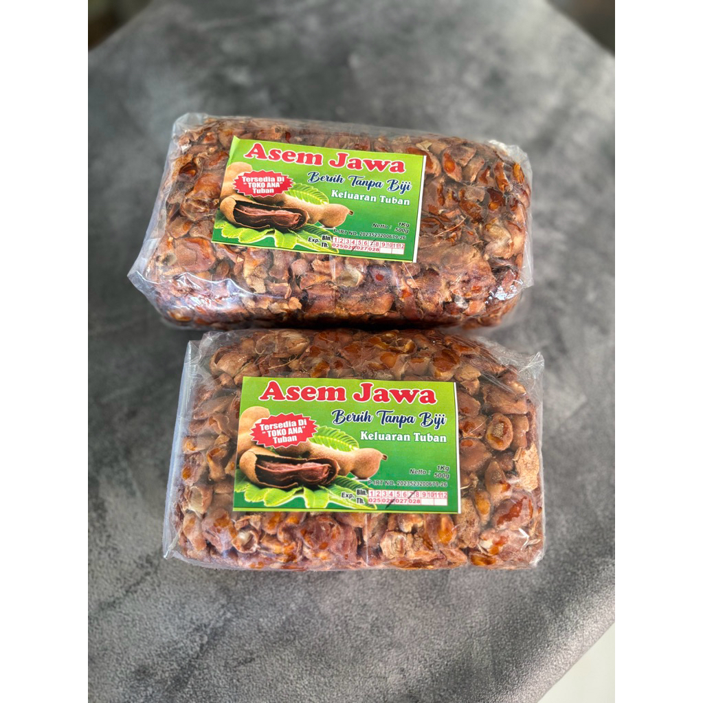 

ASEM JAWA Tanpa Biji 1 kg
