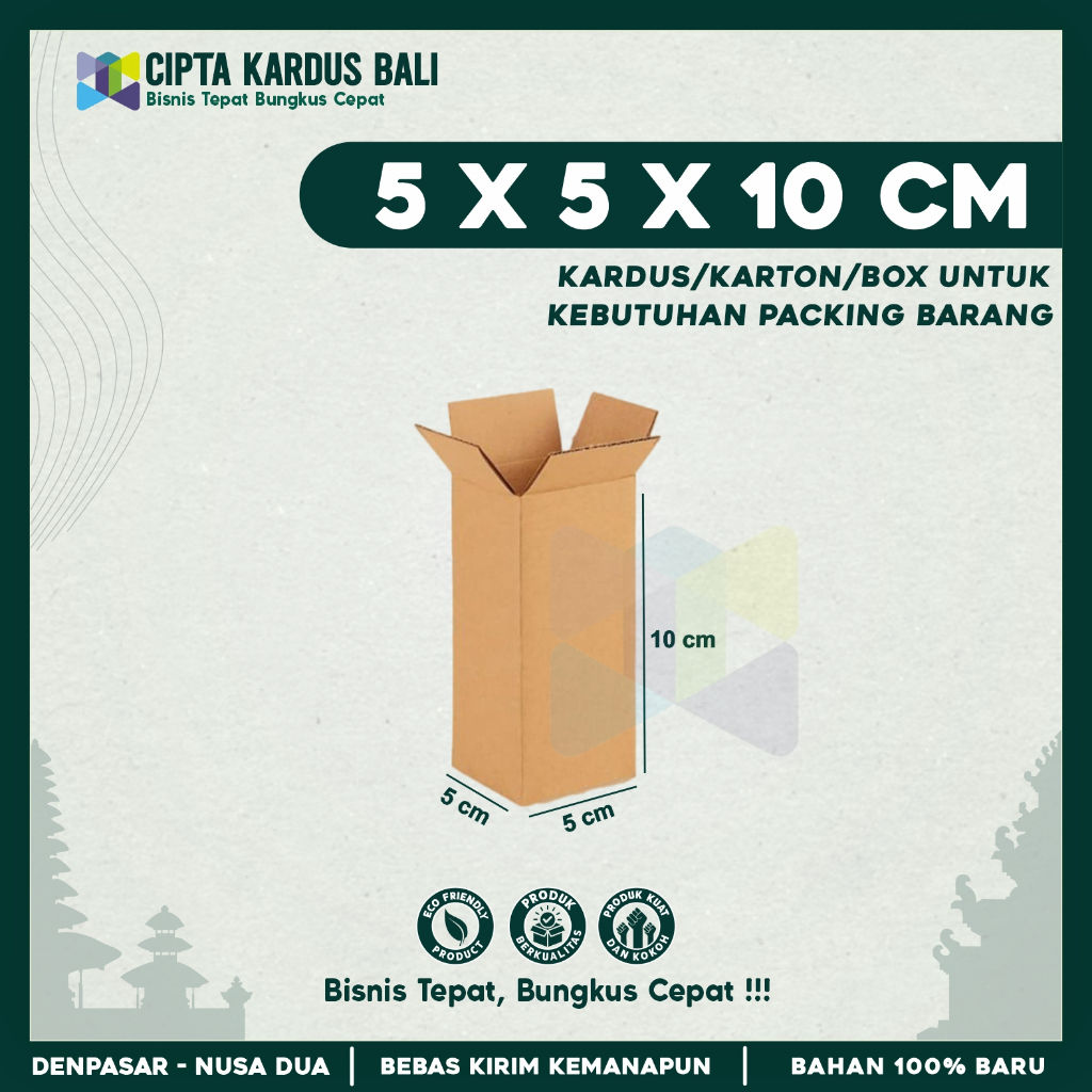 

Kardus Packing 5x5x10 | Box packing | Karton Packing