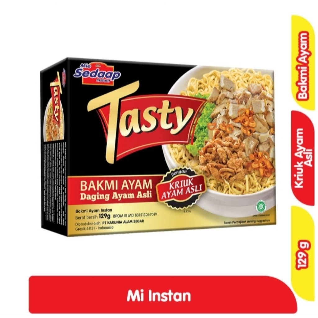 

Tasty Mie Instant Bakmi Ayam 128 g