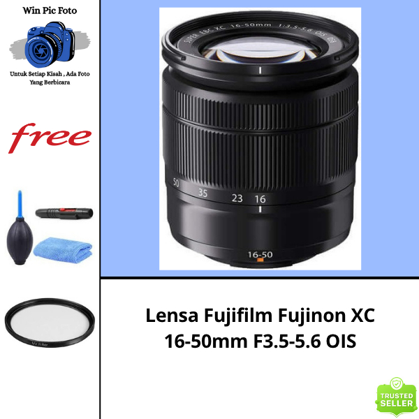 Lensa Fujifilm XC 16-50mm F3.5-5.6 OIS / Lens Fujifilm / Lensa Fujinon / Lens Fujinon