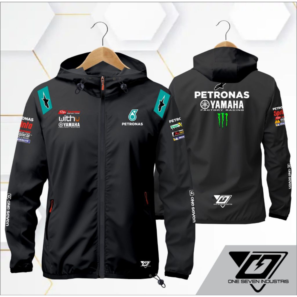 JAKET PETRONAS MOTOGP JAKET PARASUT JAKET WATERPROOF JAKET WINDBREKERS jaket pria jaket one seven