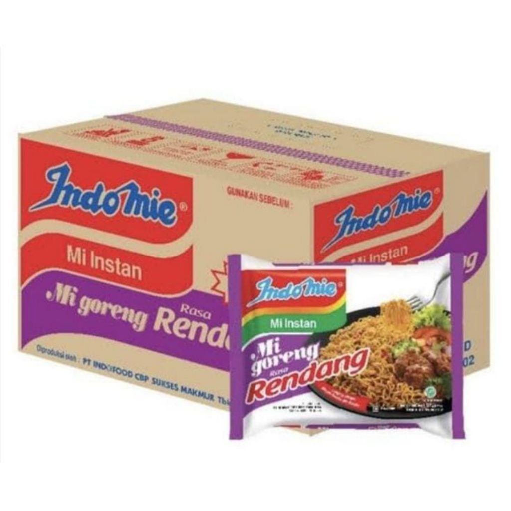 

INDOMIE RENDANG | KARTON/ KARDUS | 40pcs