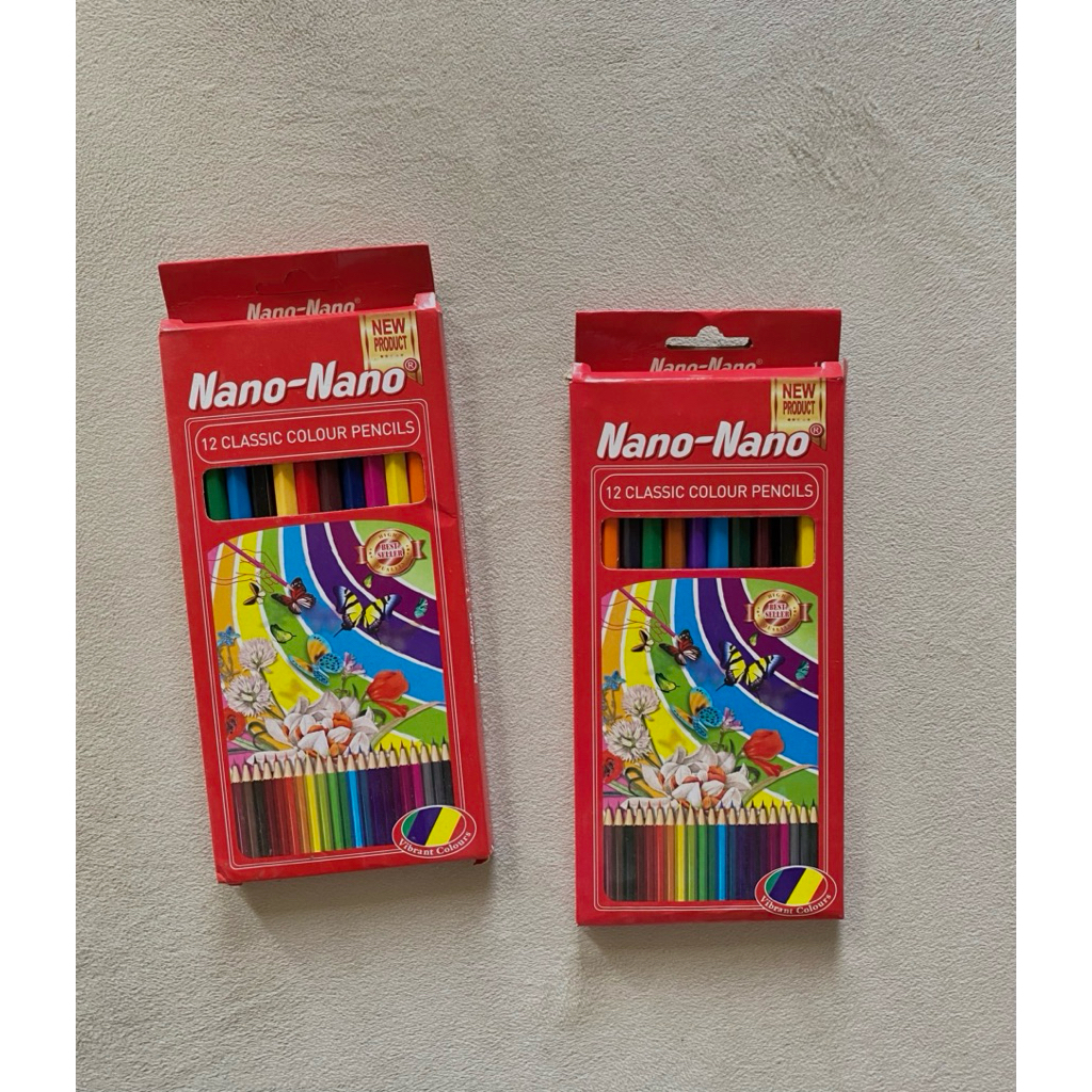 

(PCS) Pensil 12 Warna Nano Nano Panjang (MIN. ORDER 12 PCS)