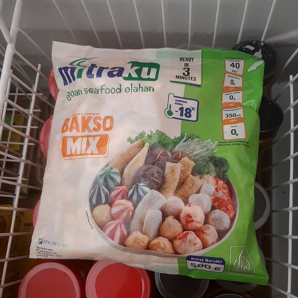 

Bakso Mix Mitraku, Suki Frozen, bakso mix mitraku frozen