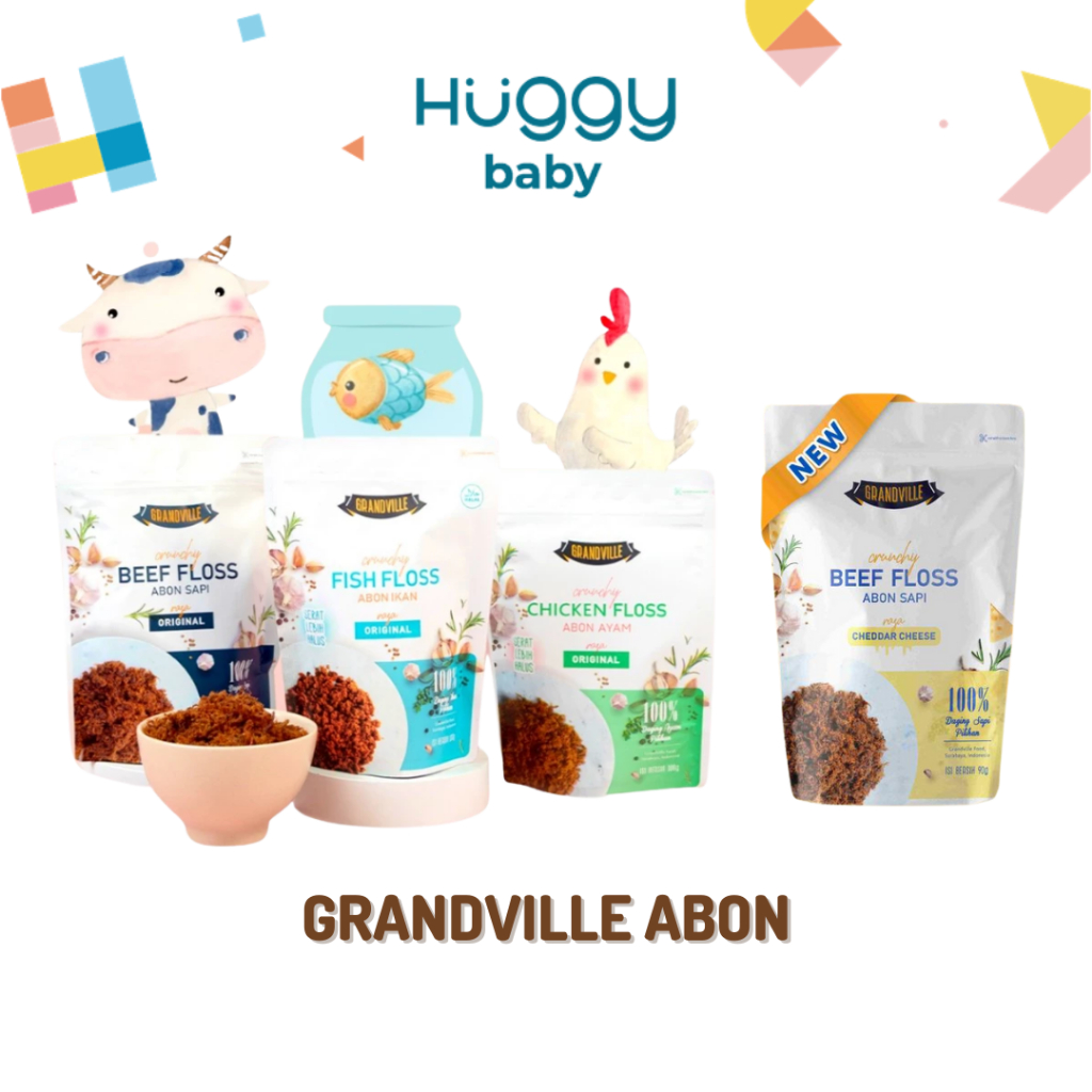 

GRANDVILLE ABON Sapi Ikan Ayam Crunchy Anak HALAL