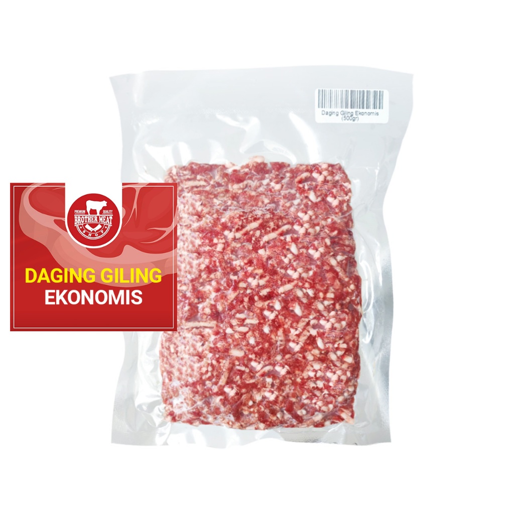 

Daging Sapi Giling Ekonomis / Daging Giling Halus 500gr, Brothermeatshop