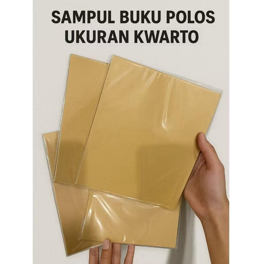 

Sampul Buku Coklat Polos Isi 20 Pcs | Cover Buku Sekolah SD SMP SMA